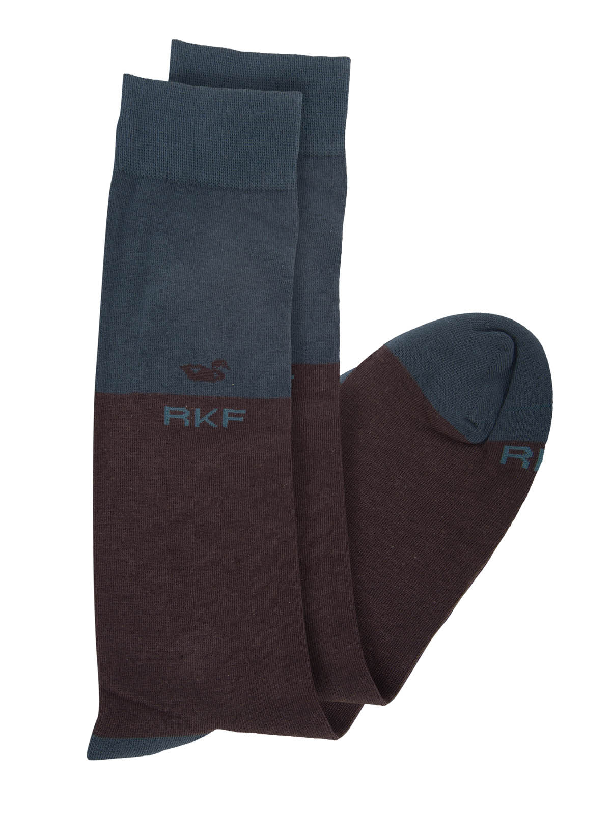 Calcetin Bambú Hombre Lg Rkfblock Azul Rockford