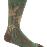 Calcetin Bambú Hombre Ducks Verde Rockford