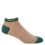 Calcetin Bambú Hombre Ped Plain Beige Rockford