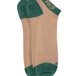 Calcetin Bambú Hombre Ped Plain Beige Rockford