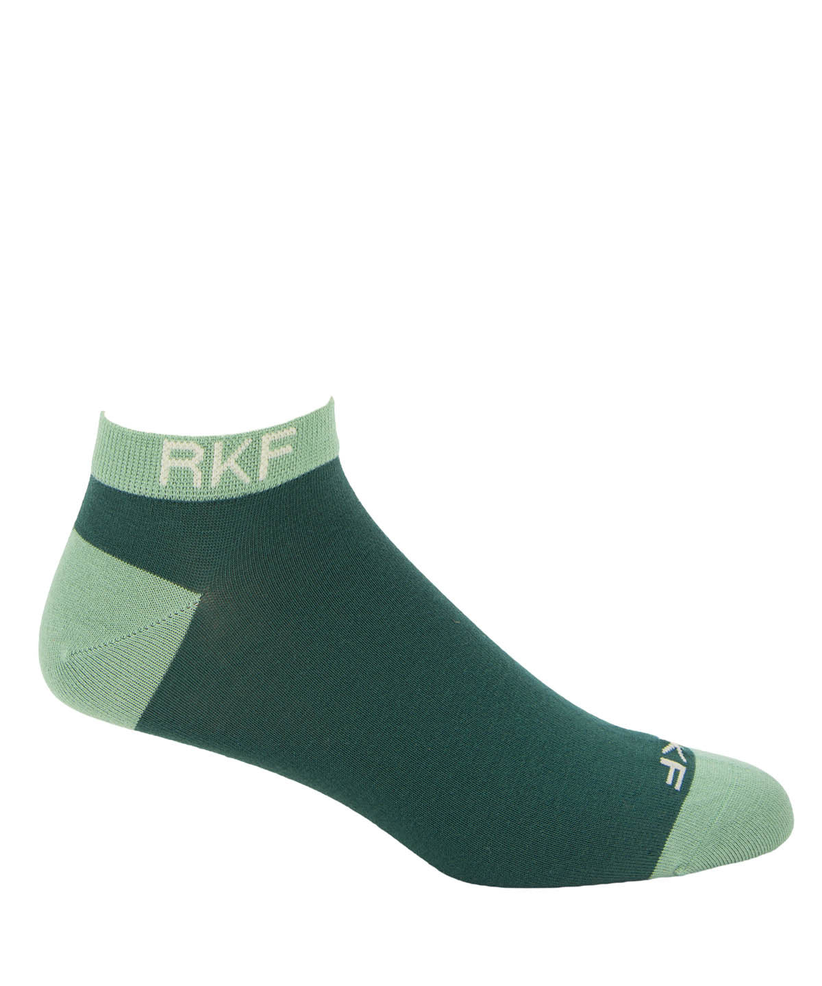 Calcetin Bambú Hombre Ped Liso Verde Rockford
