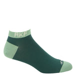 Calcetin Bambú Hombre Ped Liso Verde Rockford