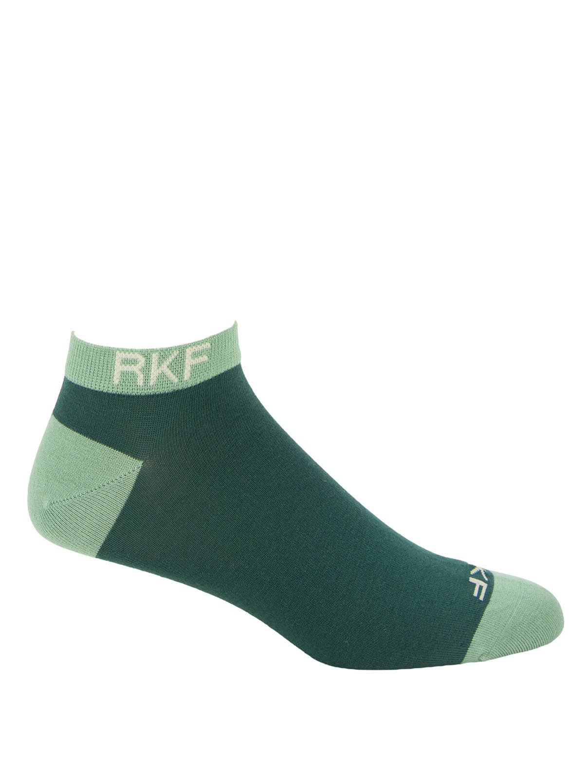 Calcetin Bambú Hombre Ped Liso Verde Rockford