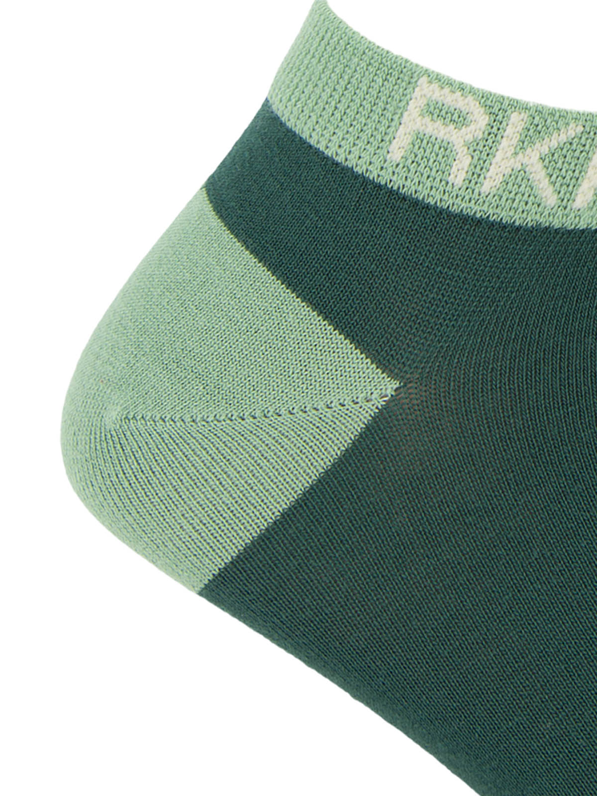 Calcetin Bambú Hombre Ped Liso Verde Rockford