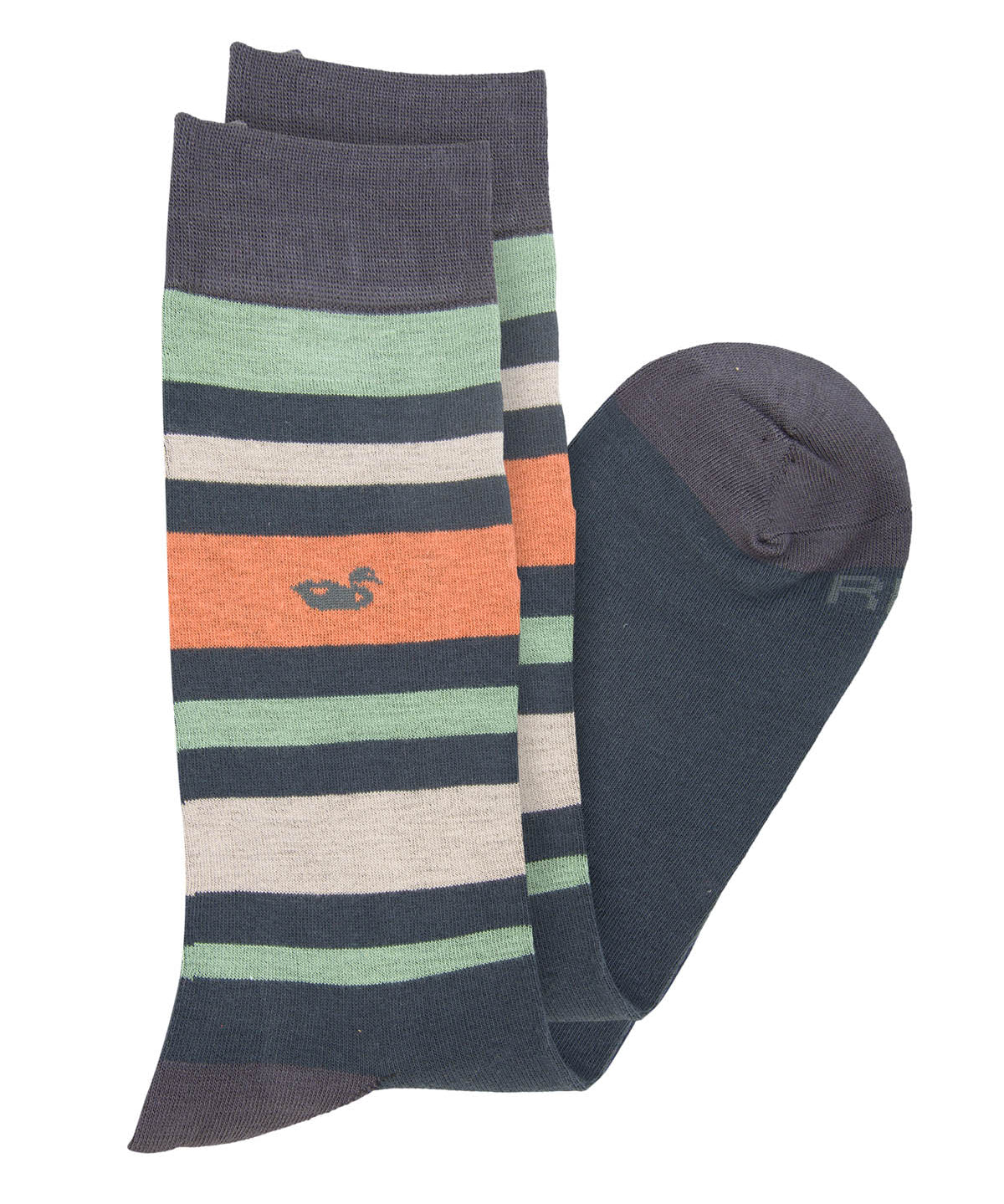 Calcetin Bambú Hombre Stripes Azul Rockford