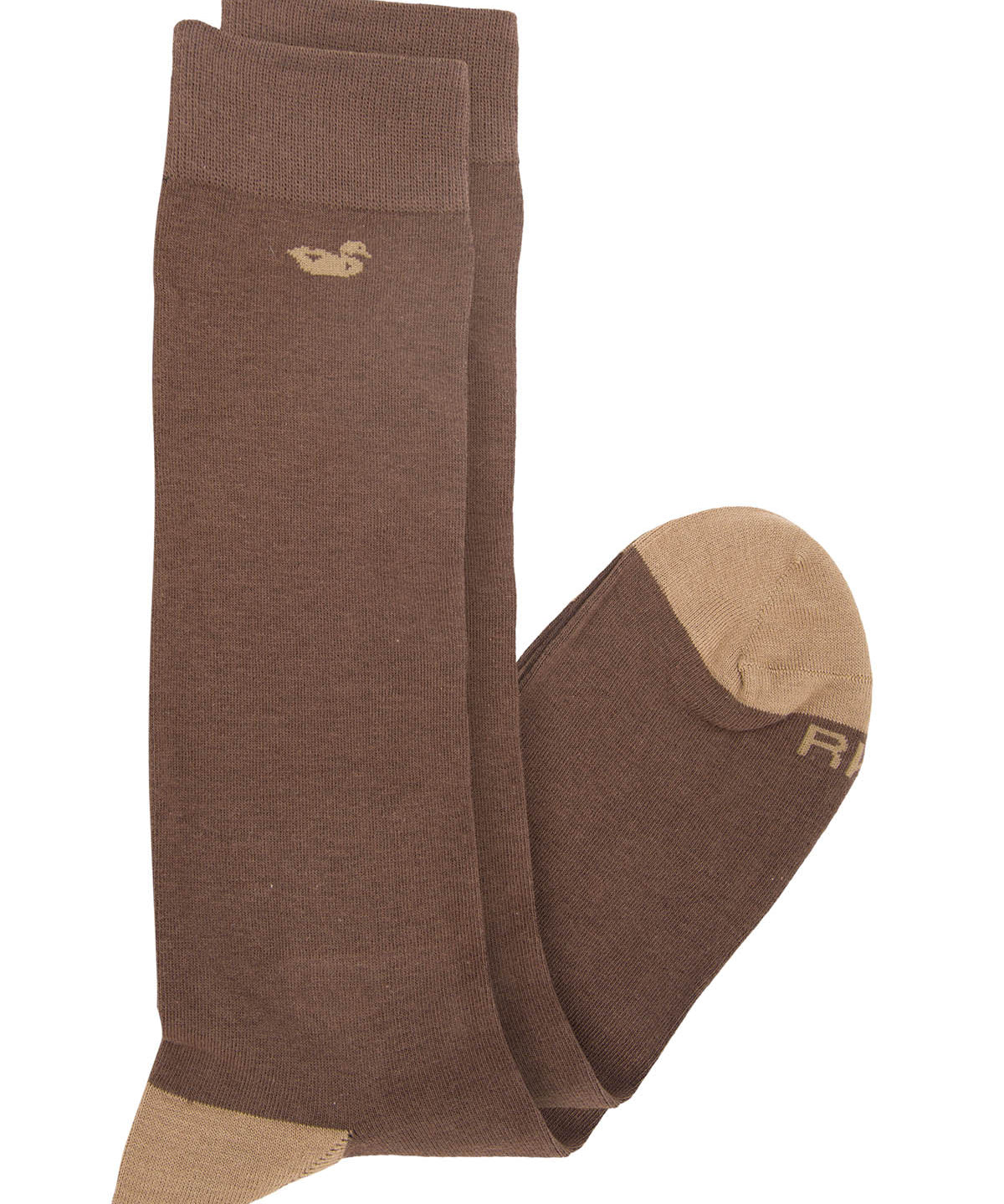 Calcetin Bambú Hombre Lg Simple Café Rockford