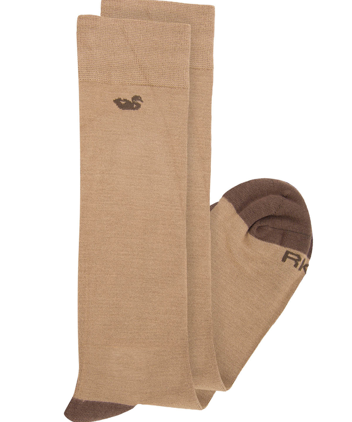 Calcetin Bambú Hombre Lg Simple Café Rockford