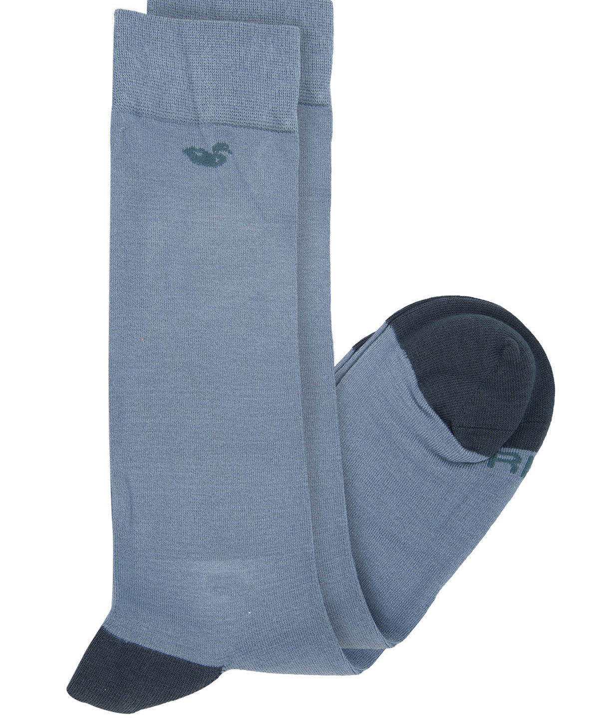 Calcetin Bambú Hombre Lg Simple Azul Rockford