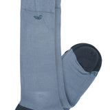 Calcetin Bambú Hombre Lg Simple Azul Rockford