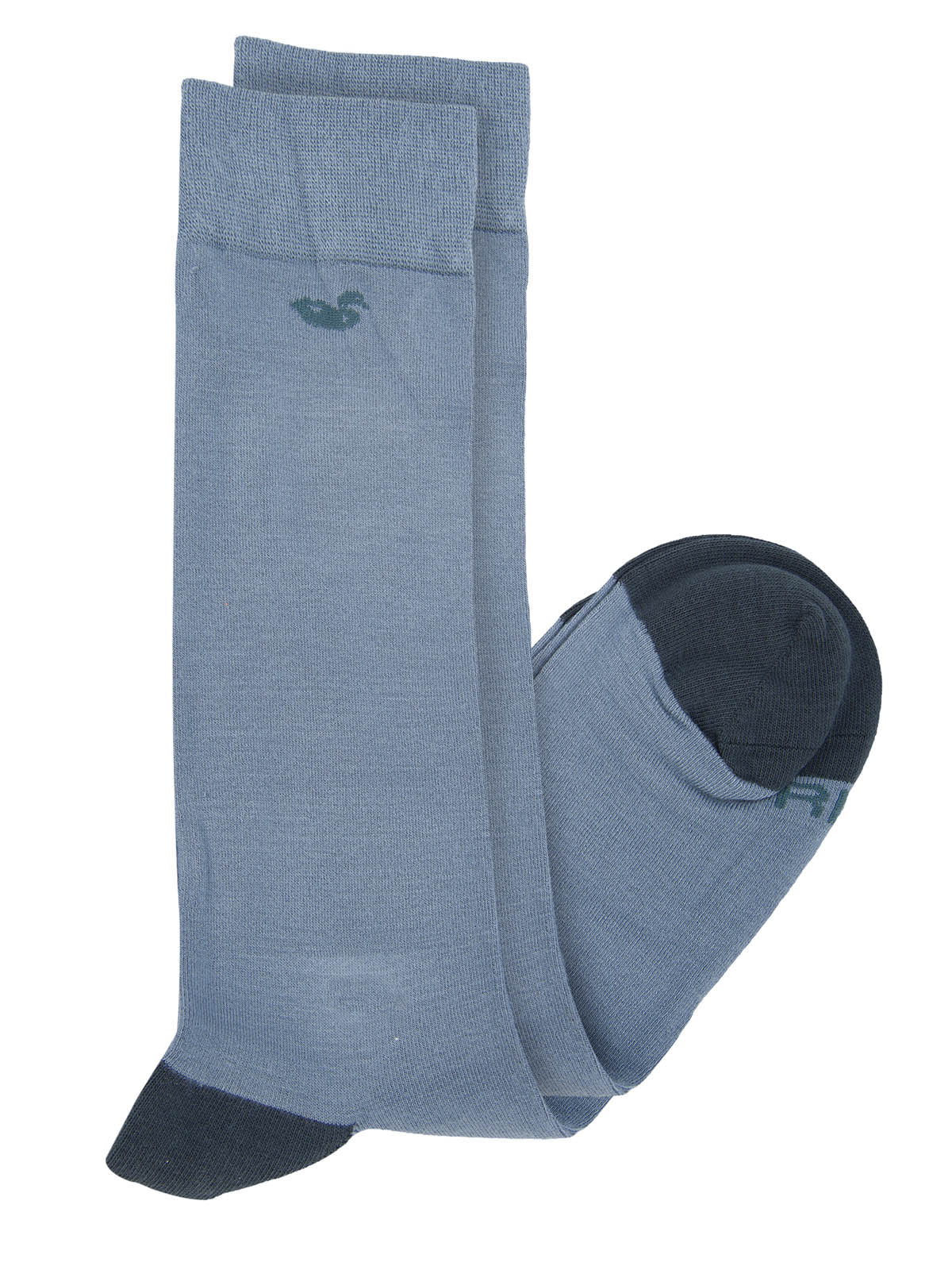 Calcetin Bambú Hombre Lg Simple Azul Rockford
