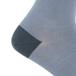 Calcetin Bambú Hombre Lg Simple Azul Rockford