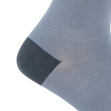 Calcetin Bambú Hombre Lg Simple Azul Rockford