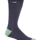 Calcetin Bambú Hombre Lg Simple Azul Rockford