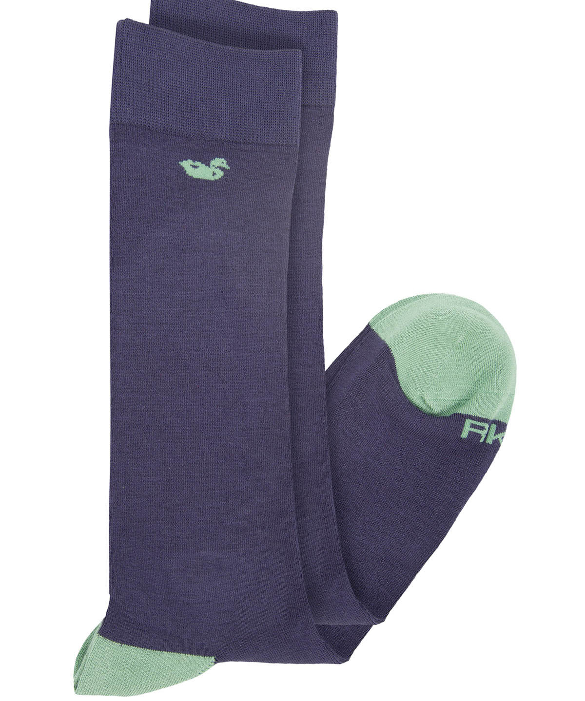 Calcetin Bambú Hombre Lg Simple Azul Rockford