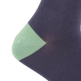 Calcetin Bambú Hombre Lg Simple Azul Rockford