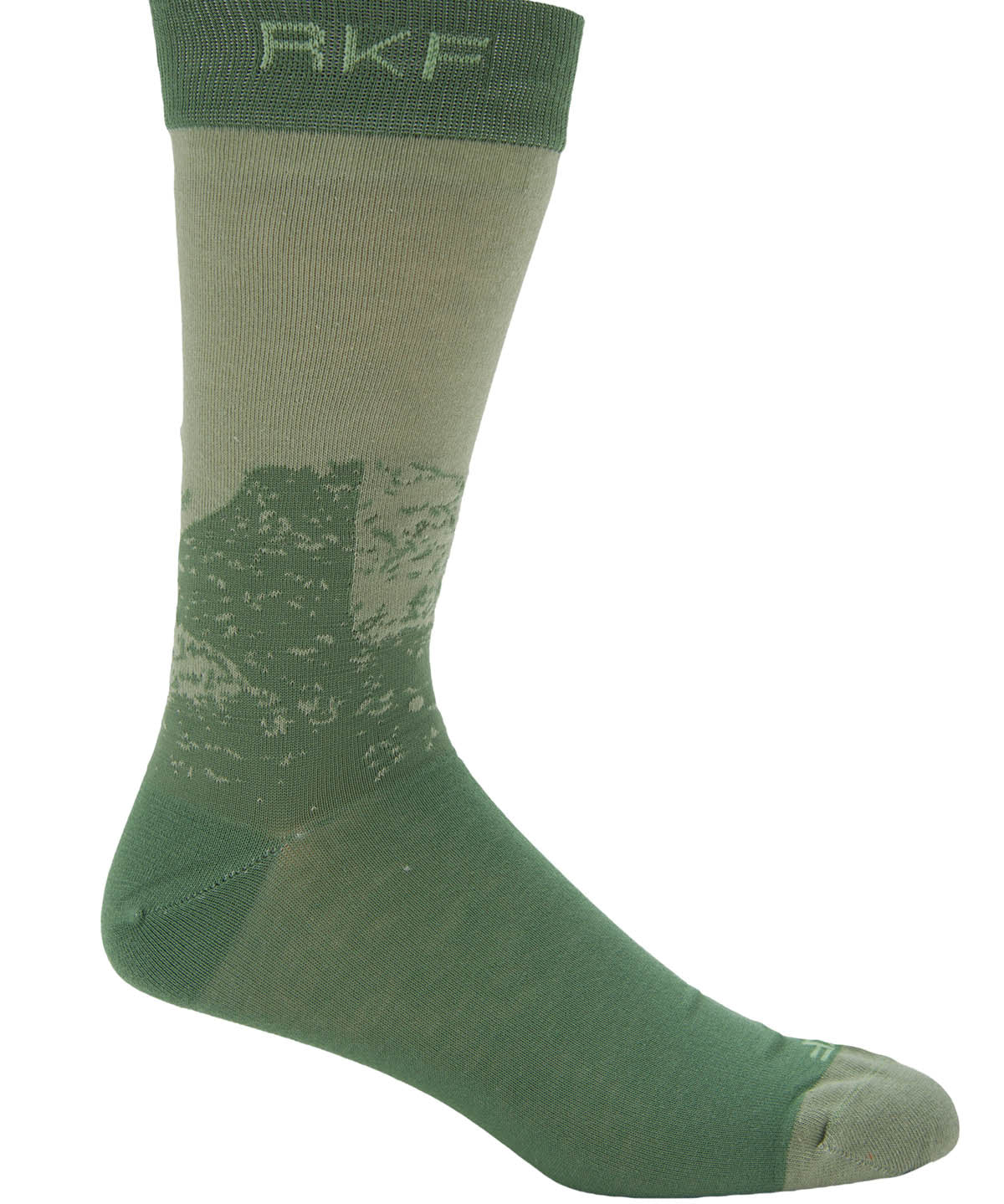 Calcetin Bambú Hombre Diff Pine Verde Rockford