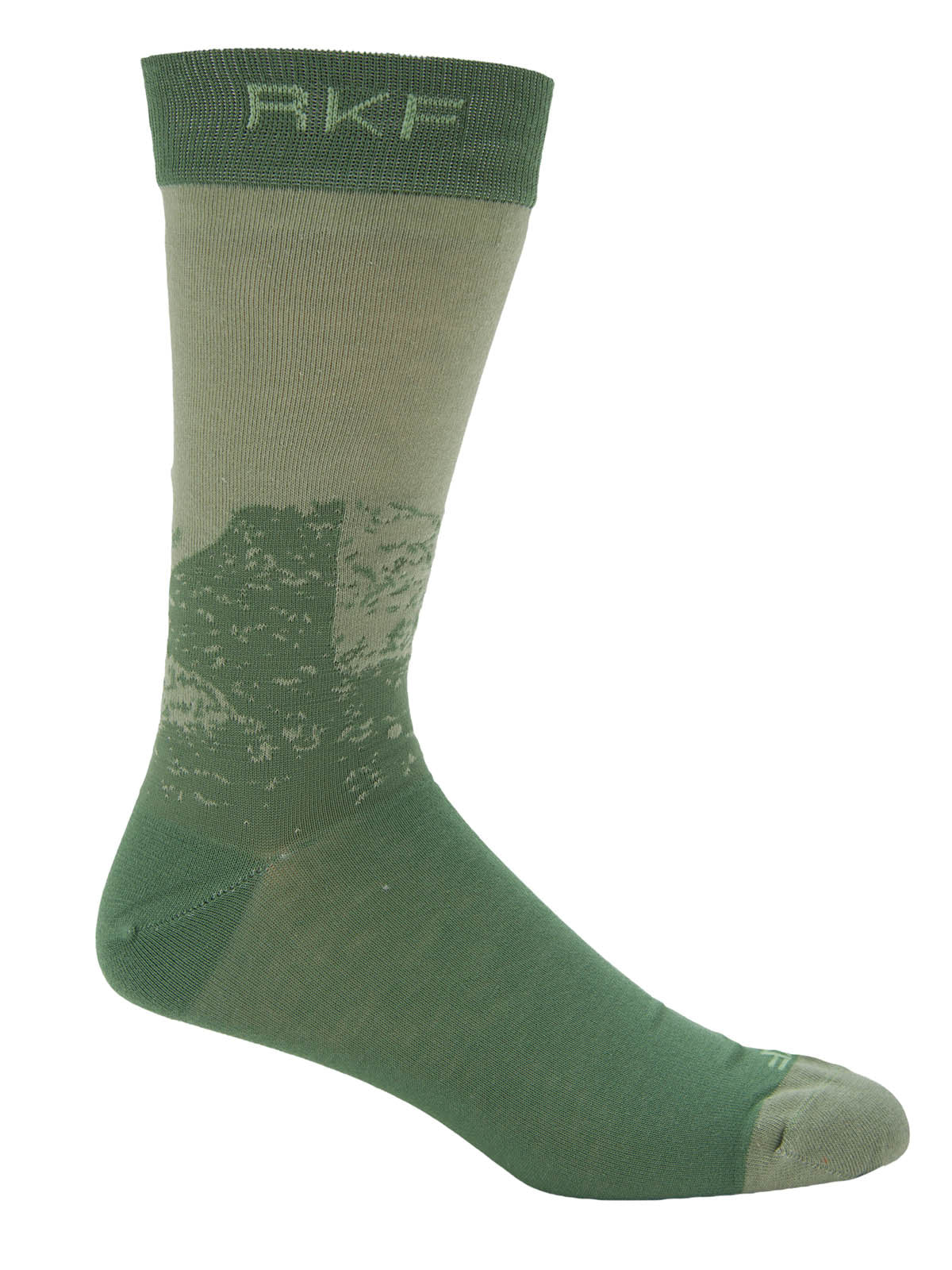 Calcetin Bambú Hombre Diff Pine Verde Rockford
