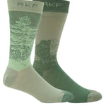 Calcetin Bambú Hombre Diff Pine Verde Rockford