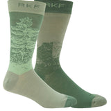 Calcetin Bambú Hombre Diff Pine Verde Rockford