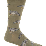 Calcetin Bambú Hombre Fox Verde Rockford