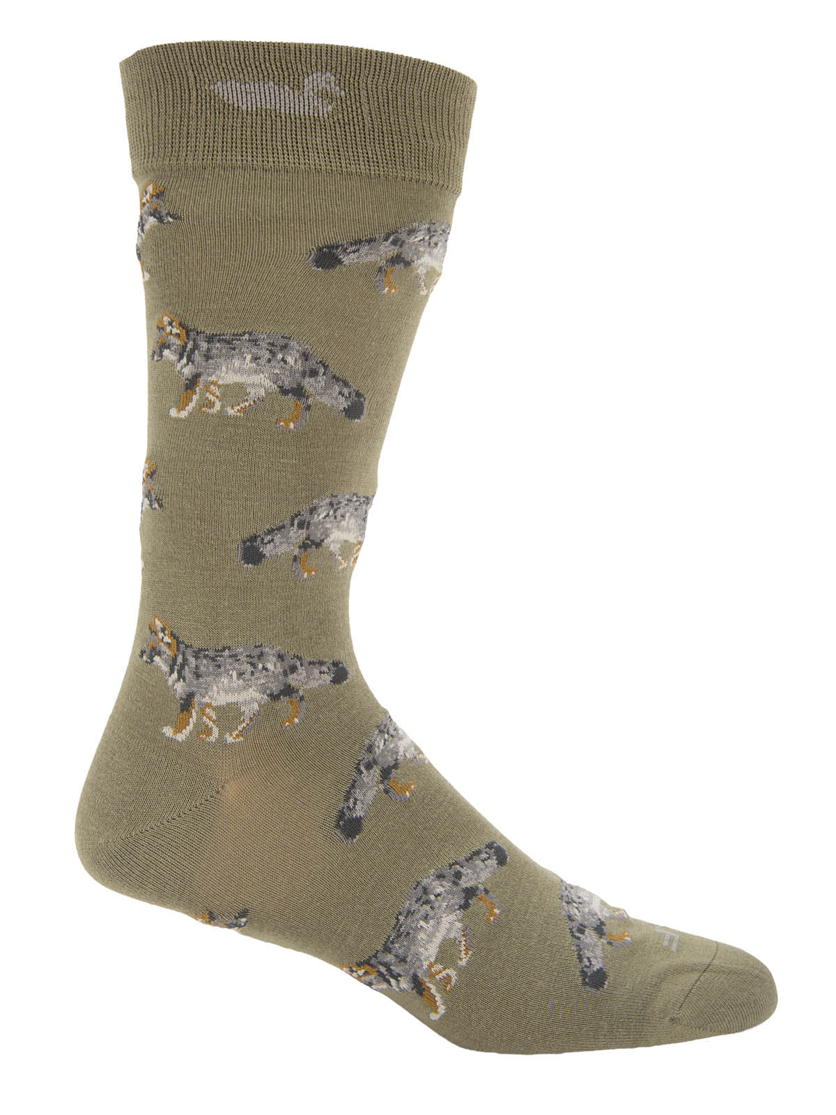 Calcetin Bambú Hombre Fox Verde Rockford