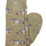 Calcetin Bambú Hombre Fox Verde Rockford