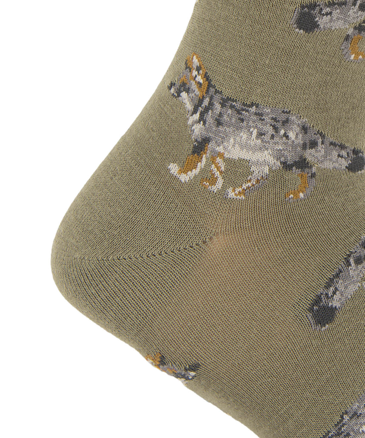 Calcetin Bambú Hombre Fox Verde Rockford