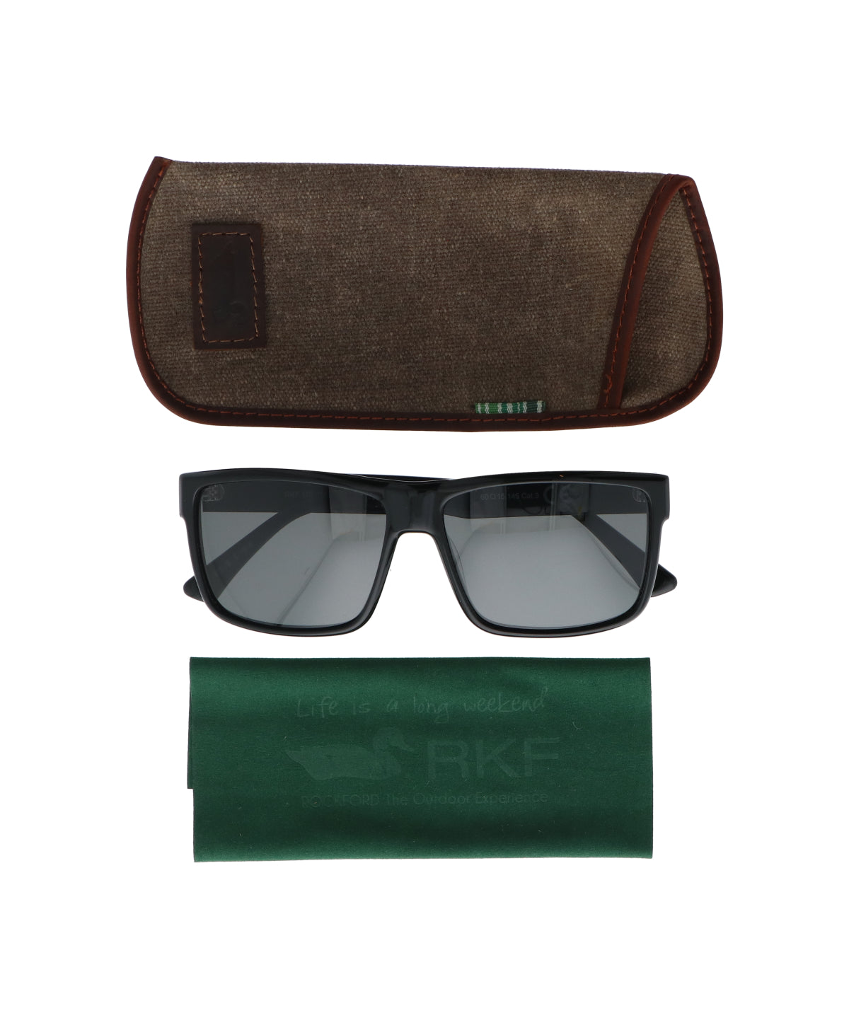 Anteojos Biodegradable Hombre Rkf Milan Negro Rockford
