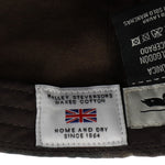 Jockey Canvas Engasado Inglés Hombre Rkf Wx York Cap Café Rockford