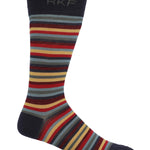 Calcetin Bambú Hombre C Stripes Azul Rockford