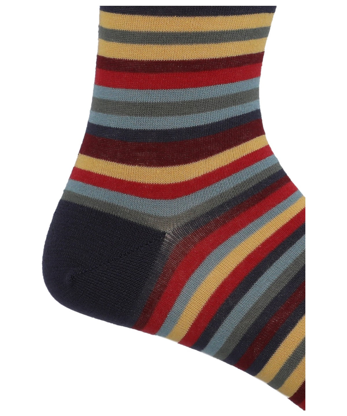Calcetin Bambú Hombre C Stripes Azul Rockford