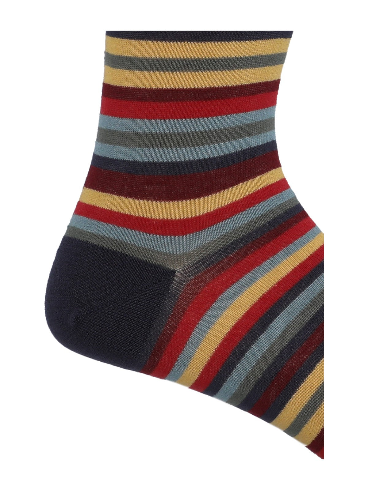 Calcetin Bambú Hombre C Stripes Azul Rockford