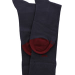 Calcetin Bambú Hombre Lg Plain Duck Azul Rockford