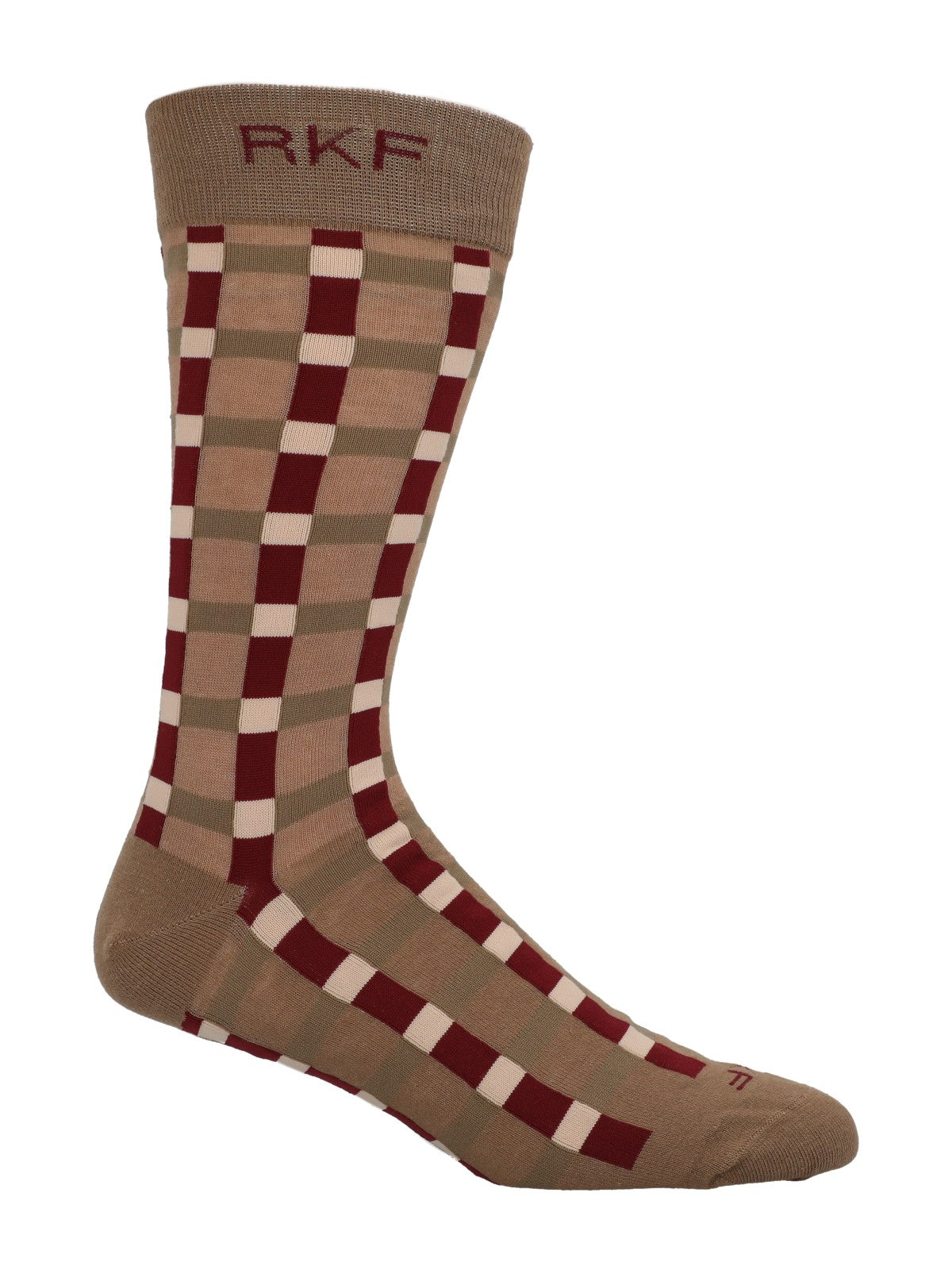 Calcetin Bambú Hombre C Crossed Beige/Crudo Rockford