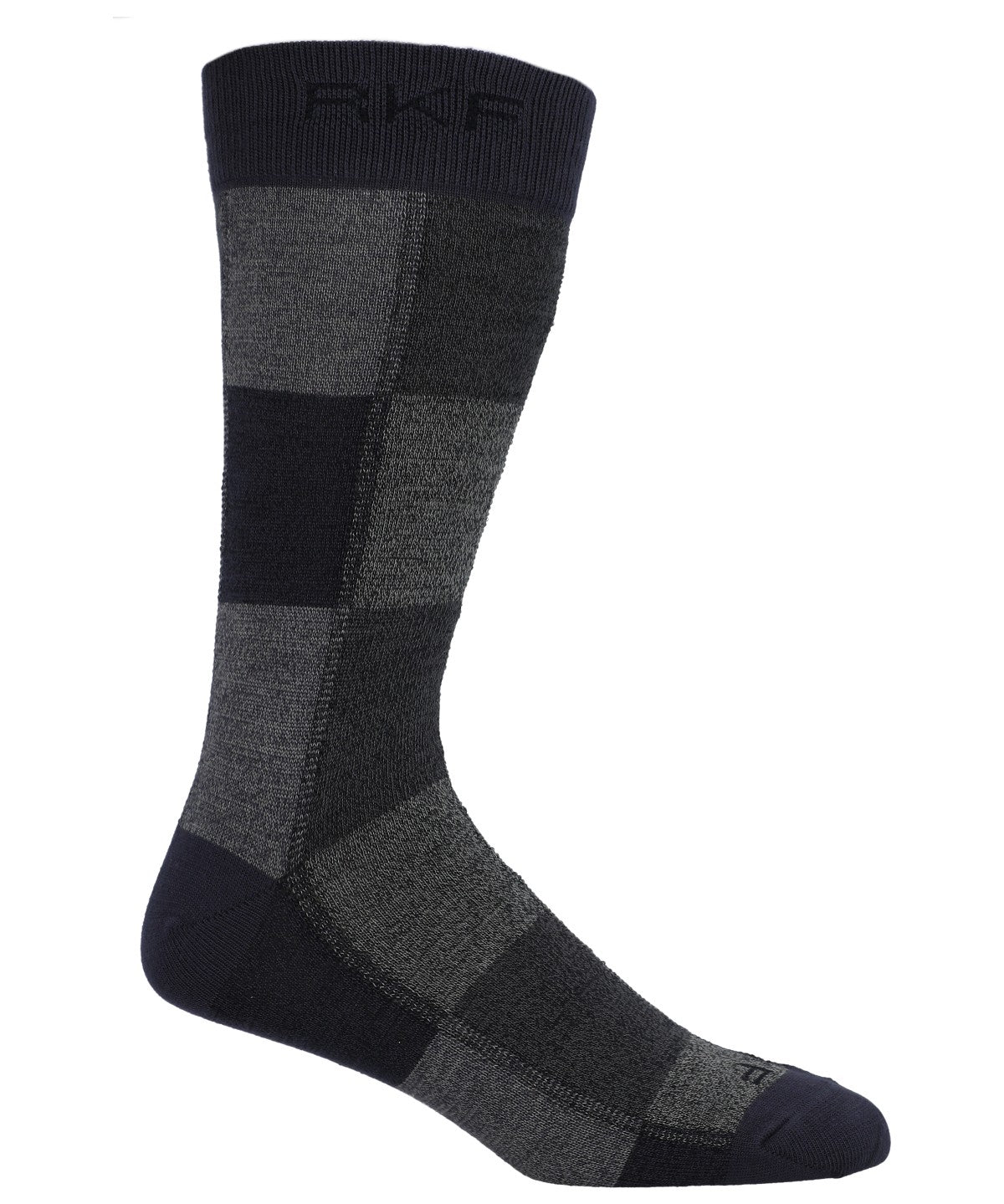 Calcetin Bambú Hombre C Tweed Azul Rockford