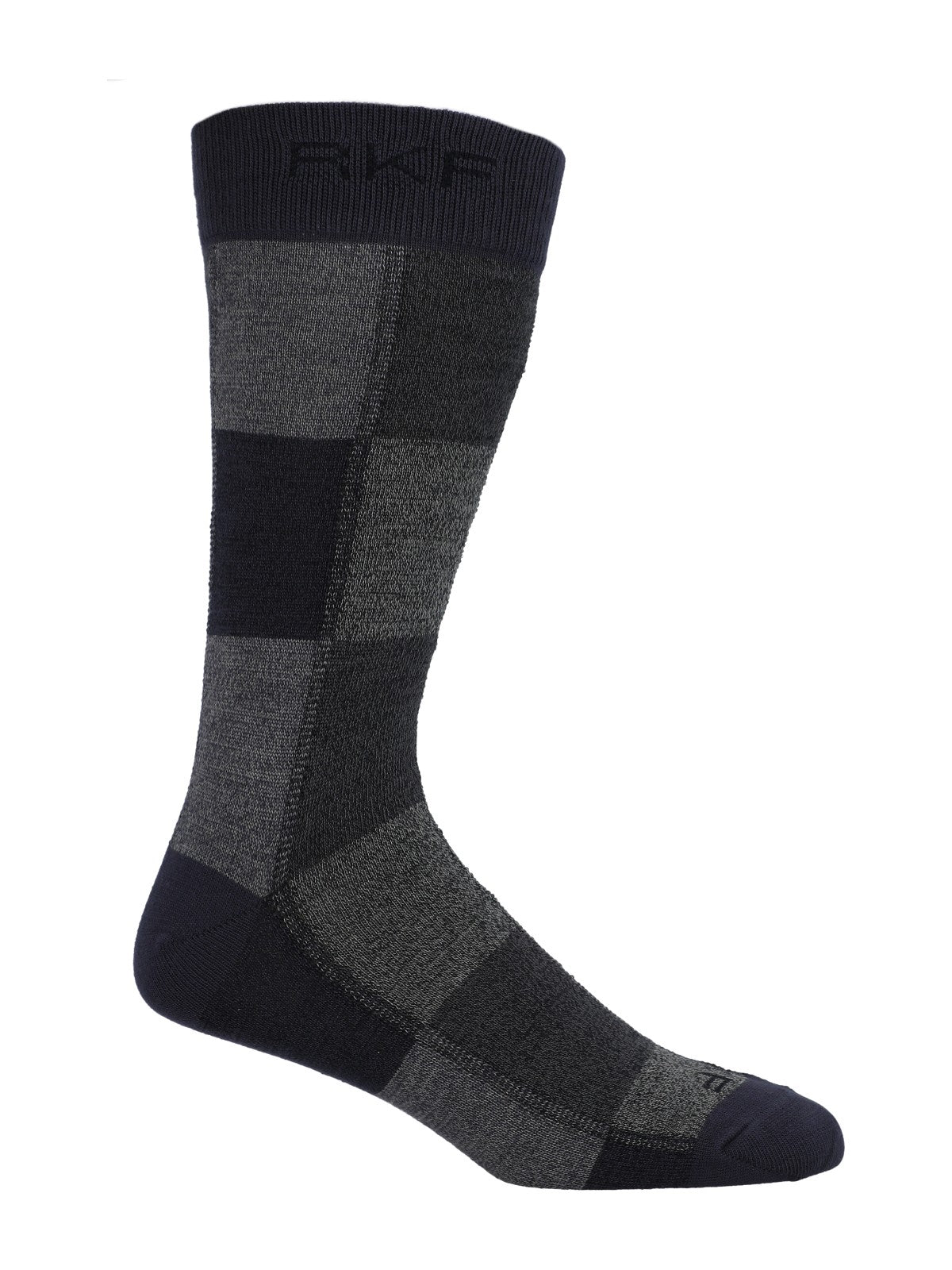 Calcetin Bambú Hombre C Tweed Azul Rockford