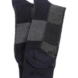 Calcetin Bambú Hombre C Tweed Azul Rockford