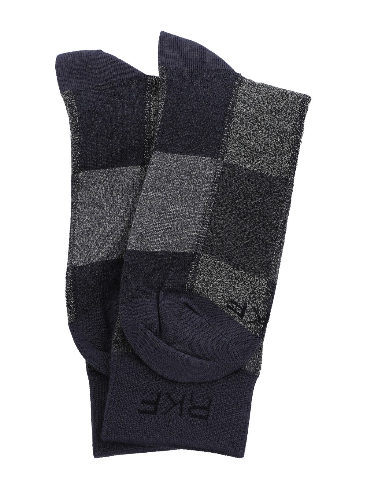 Calcetin Bambú Hombre C Tweed Azul Rockford