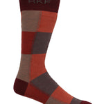 Calcetin Bambú Hombre C Tweed Naranjo Rockford