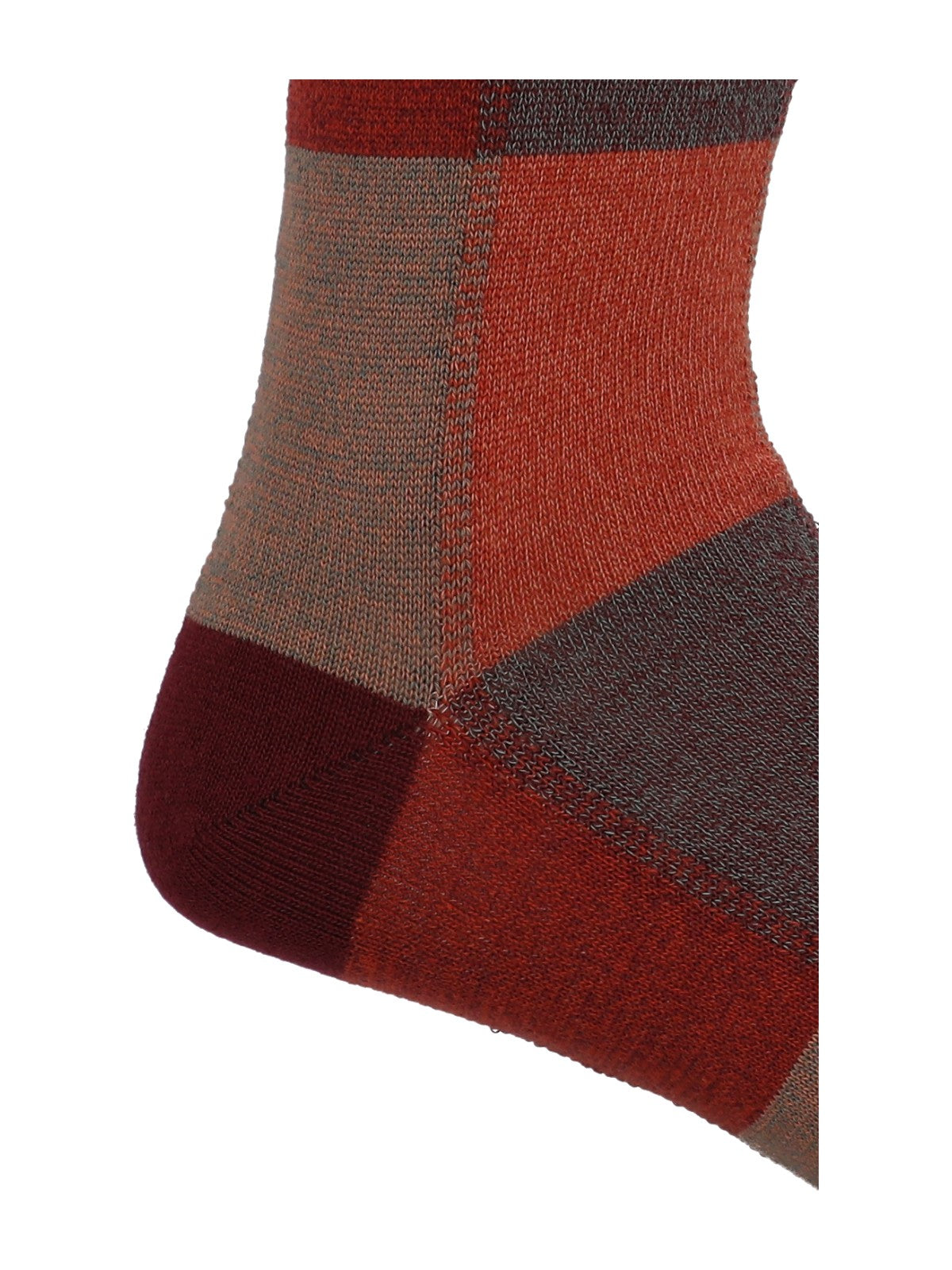 Calcetin Bambú Hombre C Tweed Naranjo Rockford