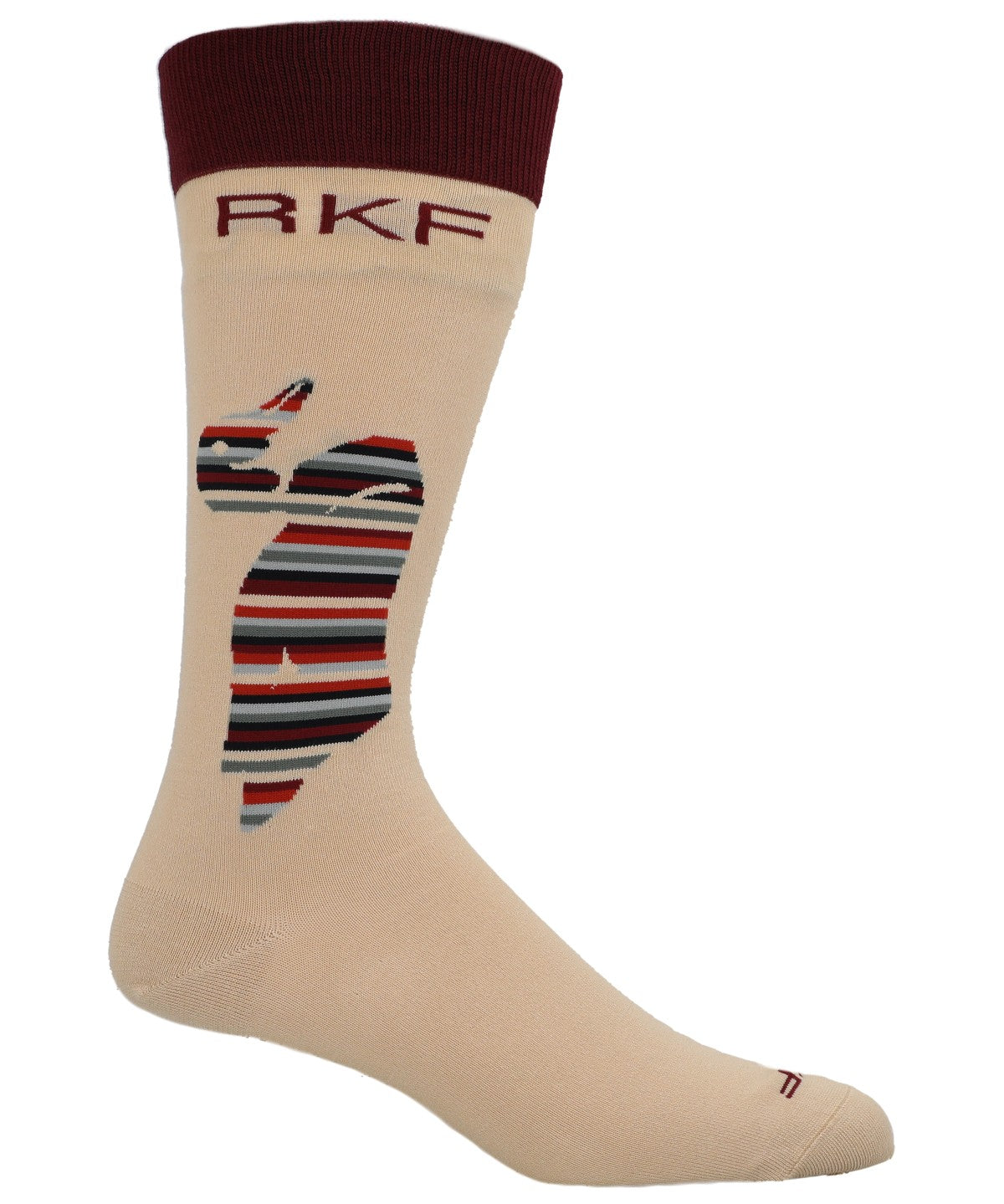 Calcetin Bambú Hombre Lg Big Duck Beige/Crudo Rockford