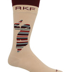 Calcetin Bambú Hombre Lg Big Duck Beige/Crudo Rockford