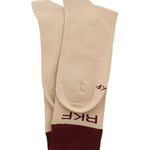 Calcetin Bambú Hombre Lg Big Duck Beige/Crudo Rockford