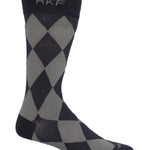 Calcetin Bambú Hombre C Rombos Azul Rockford