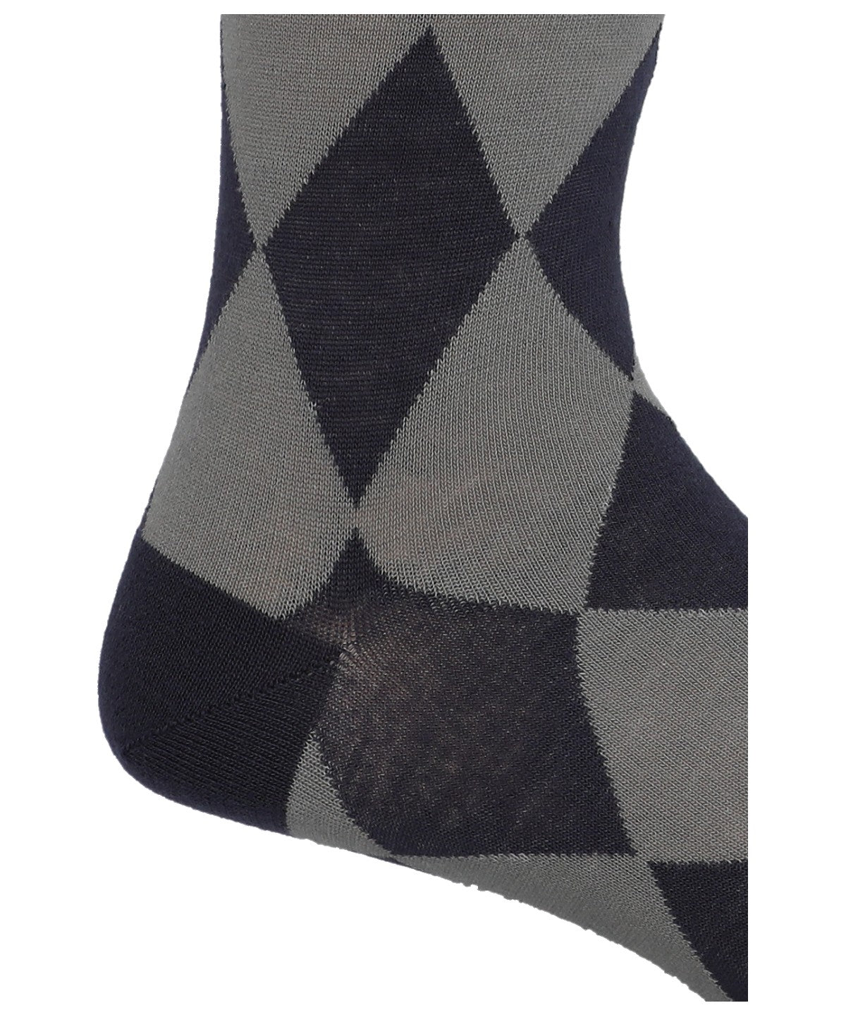 Calcetin Bambú Hombre C Rombos Azul Rockford