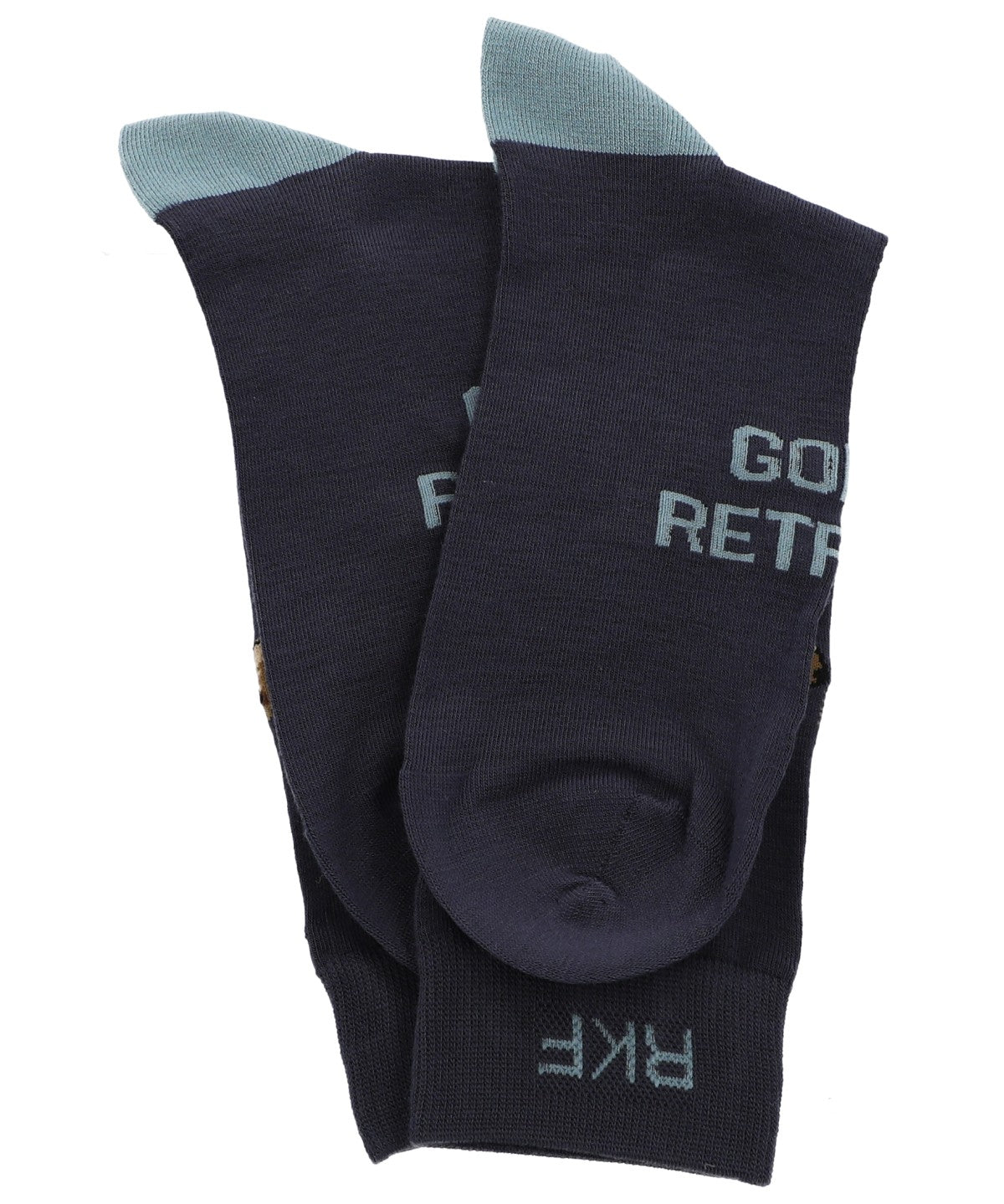 Calcetín Bambú Hombre C Golden Azul Rockford
