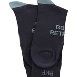 Calcetín Bambú Hombre C Golden Azul Rockford