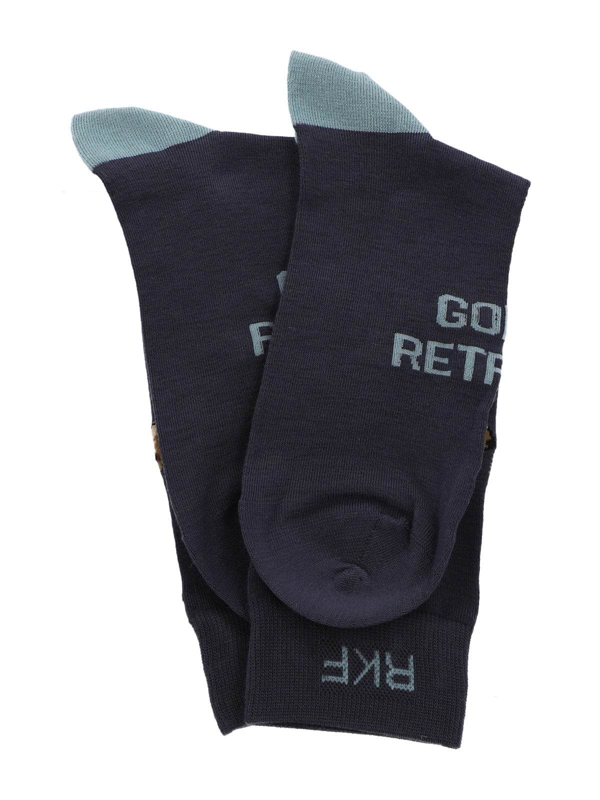 Calcetín Bambú Hombre C Golden Azul Rockford