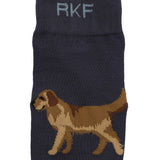 Calcetín Bambú Hombre C Golden Azul Rockford