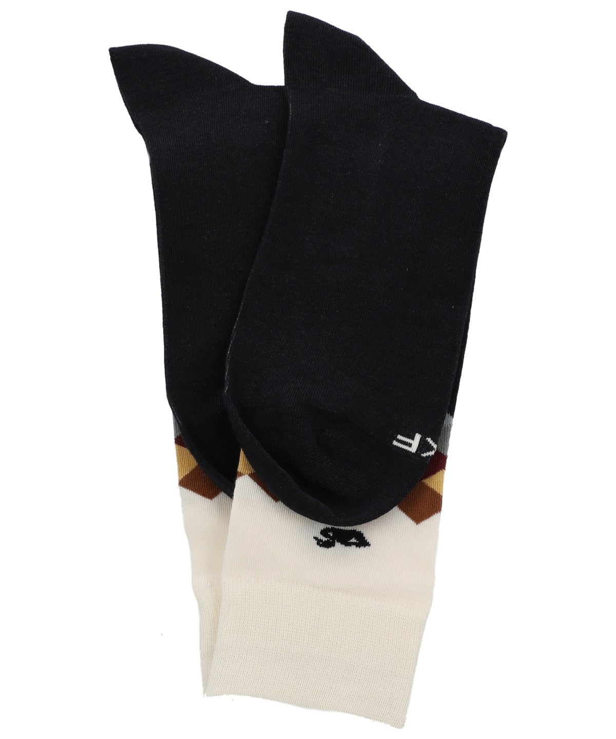 Calcetin Bambú Hombre Lg Rhombus Azul Rockford